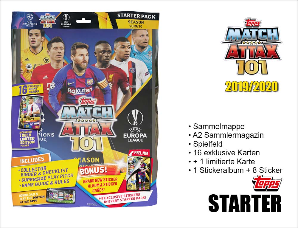Match Attax 101 2019/2020 Starter