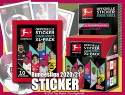 topps Bundesliga Sticker 2020/2021 - 24er DISPLAY
