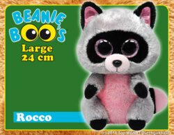 TyWarner Beanie Boos LARGE: Rocco Buddy