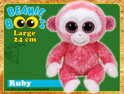 TyWarner Beanie Boos LARGE: Ruby Buddy