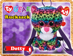 TyWarner Rucksack: Dotty,  Leopard