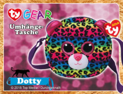 TyWarner Schultertasche: Dotty, Leopard