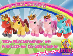 Filly Unicorn - Plüschanhänger 15cm