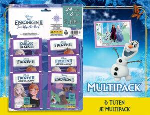 Eiskönigin Karten Zwei Wege Multipack