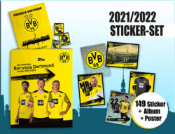 BVB Offizielles Sticker-Set 2021/2022
