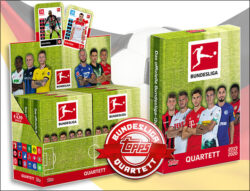 Topps Bundesliga Quartett 2019/2020 - 6er DISPLAY