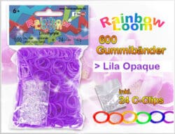 Rainbow Loom - Lila Opaque - 12er VE