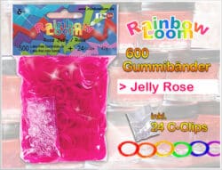 Rainbow Loom - Jelly Rose - 12er VE
