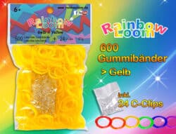 Rainbow Loom - Gelb – 12er VE