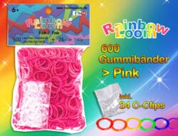 Rainbow Loom - Pink – 12er VE