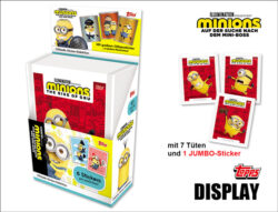 Minions Sticker - Auf der Suche nach dem Mini-Boss  - 36er DISPLAY