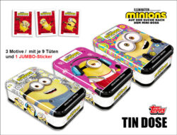 Minions Sticker - Auf der Suche nach dem Mini-Boss  - TIN DOSE