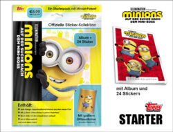 Minions Sticker - Auf der Suche nach dem Mini-Boss  - STARTER