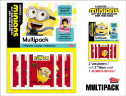 Minions Sticker - Auf der Suche nach dem Mini-Boss  - MULTIPACK