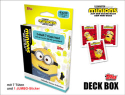 Minions Sticker - Auf der Suche nach dem Mini-Boss  - DECK BOX