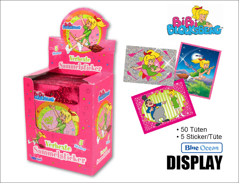 Bibi Blocksberg Sticker 2015 Display