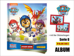 Paw Patrol Serie 8 „Rescue Knights“ Sticker – ALBUM