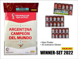 FIFA WM 2022 Sticker - WINNER COMPLETE SET