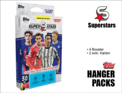 Topps UEFA Champions League SUPERSTARS 2022/2023 TC - HANGER PACKS
