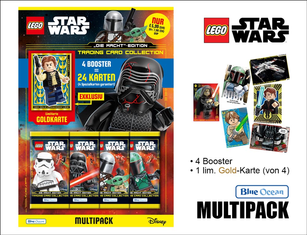 LEGO Star Wars TC Serie 4 'Die Macht Edition' – Multipack