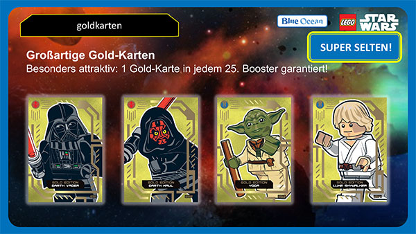 LEGO Star Wars TC Serie 4 'Die Macht Edition' – 36er Display Motiv 8