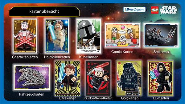 LEGO Star Wars TC Serie 4 'Die Macht Edition' – 36er Display Motiv 2