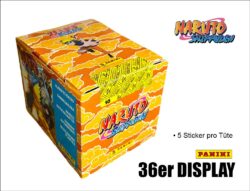 Naruto Shippuden Sticker – 36er Display