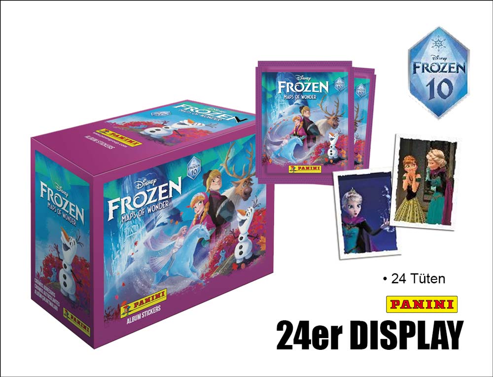 Disney Eiskönigin / Frozen 'Reise voller Wunder' Sticker – 24er Display