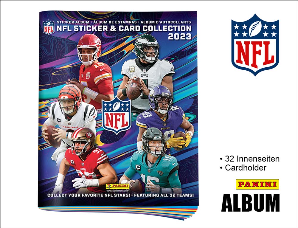 NFL Sticker & Card Collection 2023 – Album