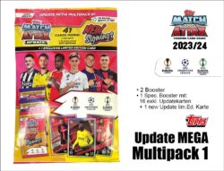 Topps Match Attax UEFA Champions League TC 2023/2024 – Update Mega Multipack 1