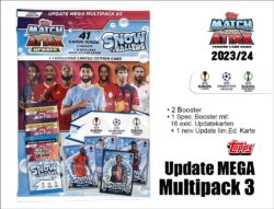 Topps Match Attax UEFA Champions League TC 2023/2024 – Update Mega Multipack 3 'Snow Ballers'