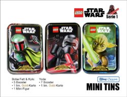 LEGO Star Wars TC Serie 1 – Mini Tin 3-fach sortiert - 12er UMKARTON •Top Media Exklusiv!