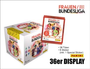 Frauen Bundesliga Saison 2023/24 Sticker – 36er Display Motiv 3