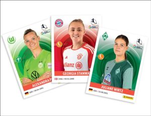 Frauen Bundesliga Saison 2023/24 Sticker – 36er Display Motiv 1