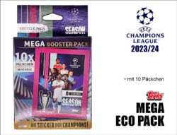 Topps UEFA Champions League 2023/2024 Sticker – Mega Eco Pack Motiv 1