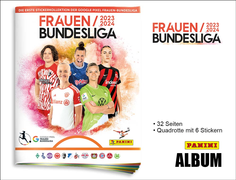 Frauen Bundesliga Saison 2023/24 Sticker – Album Motiv 2