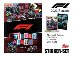 Topps Formel 1 Season 2023 Sticker – Offizielles Set Motiv 3