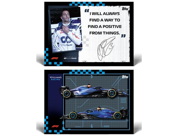Topps Formel 1 Season 2023 Sticker – Offizielles Set Motiv 1