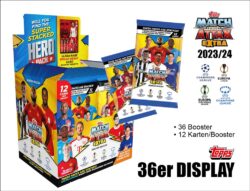Topps Match Attax EXTRA UEFA Champions League TC 2023/2024 – 36er Display