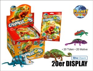Chamäleons – Planet WOW – 20er Display Motiv 6