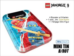 LEGO Ninjago TC Serie 9 – Mini Tin B, rot