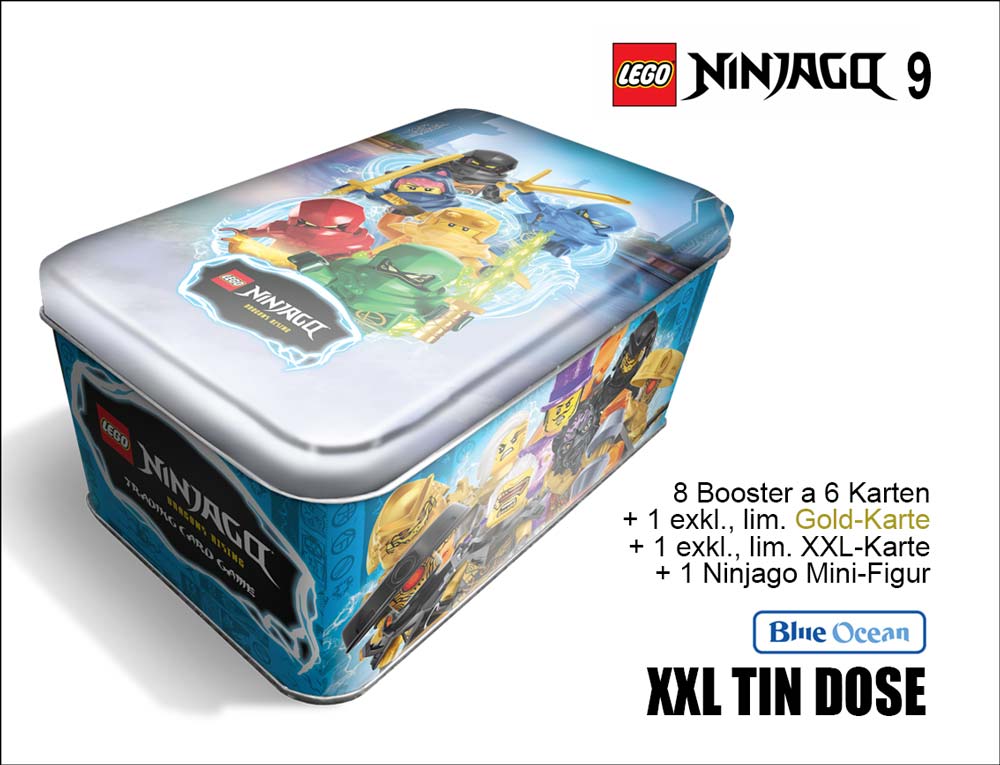 LEGO Ninjago TC Serie 9 – XXL Tin
