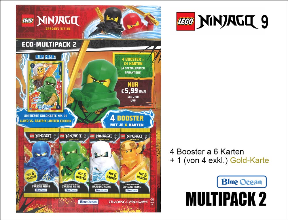 LEGO Ninjago TC Serie 9 – Multipack Nr. 2