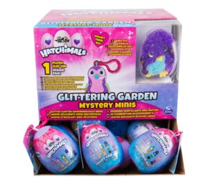 Hatchimals Glitzer Plüsch ca. 8,5cm im Ei Display
