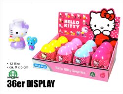 Hello Kitty Surprise Egg Display