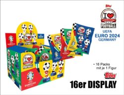 I love Football - UEFA EURO 2024 Offizielle 3D Sammelfiguren – 16er Display