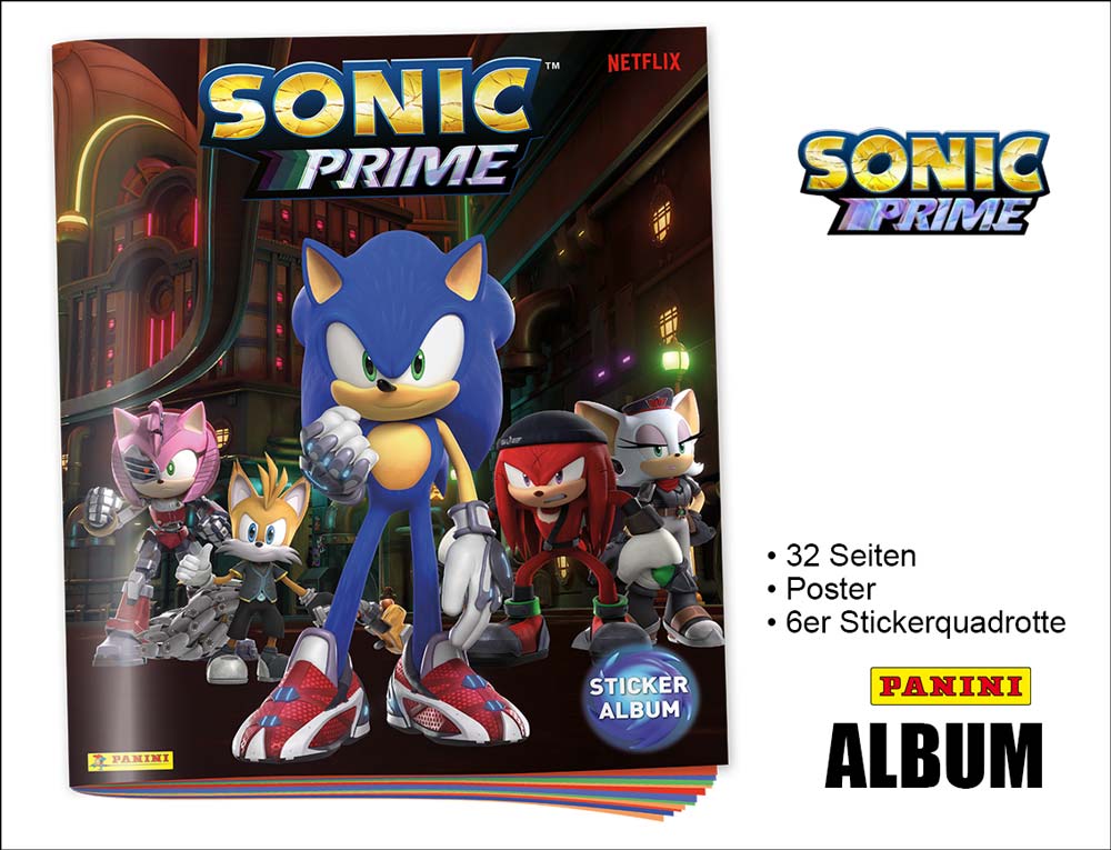 Sonic Prime 2024 Sticker – Album