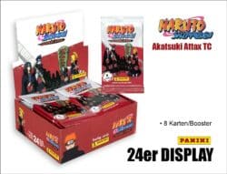 Naruto Akatsuki Trading Cards Display