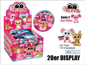 Glubschis Serie 2 Herz Edition – 20er Display