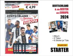 Deutschland und die Besten aus Europa 2024 Sticker – Starter